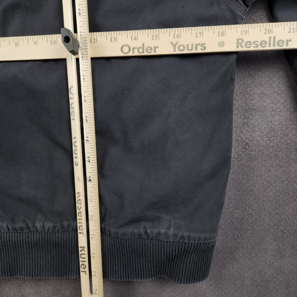 Carhartt Flannel Quilt Lined Active Jacket‎ Youth Medium 10 12 Black OJ8545-B - Picture 7 of 9